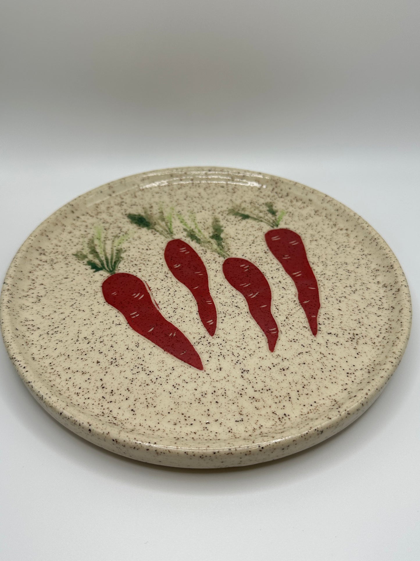 Carrot Plates - Set of 3