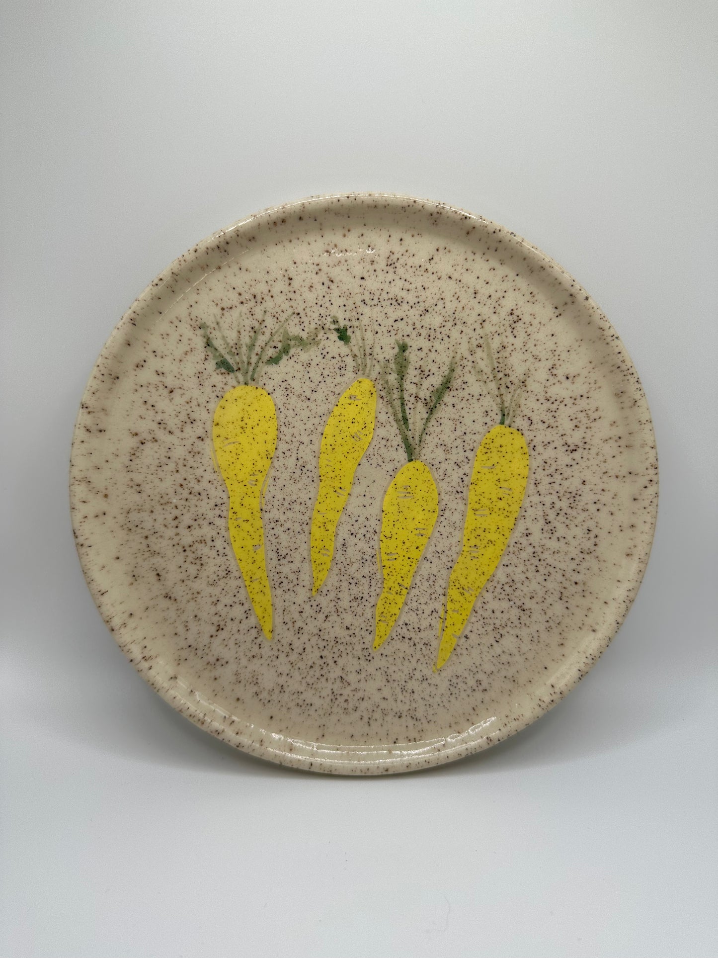 Carrot Plates - Set of 3