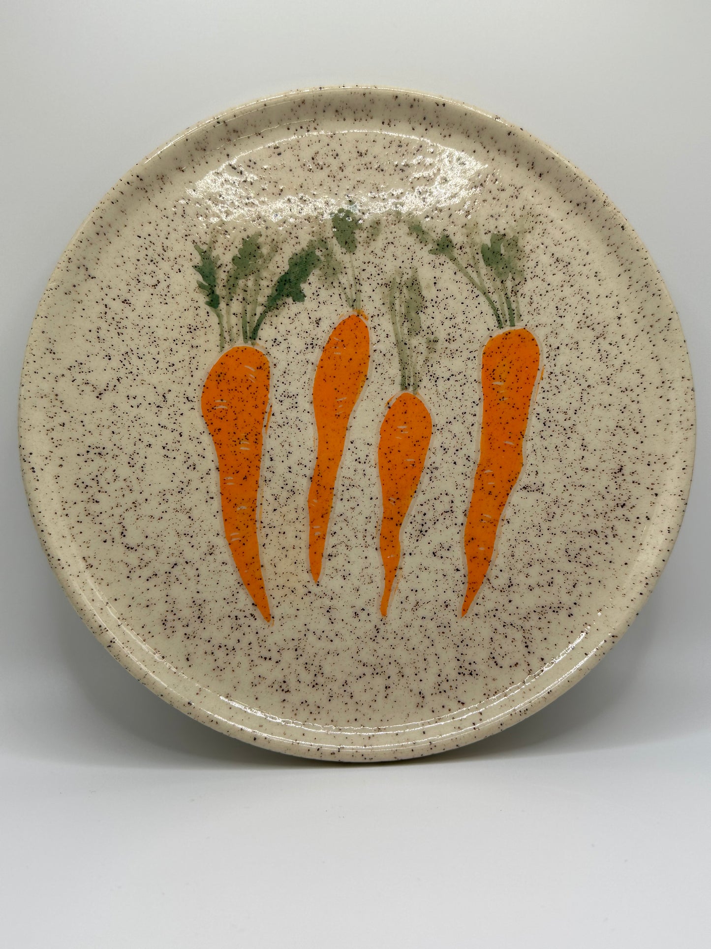 Carrot Plates - Set of 3