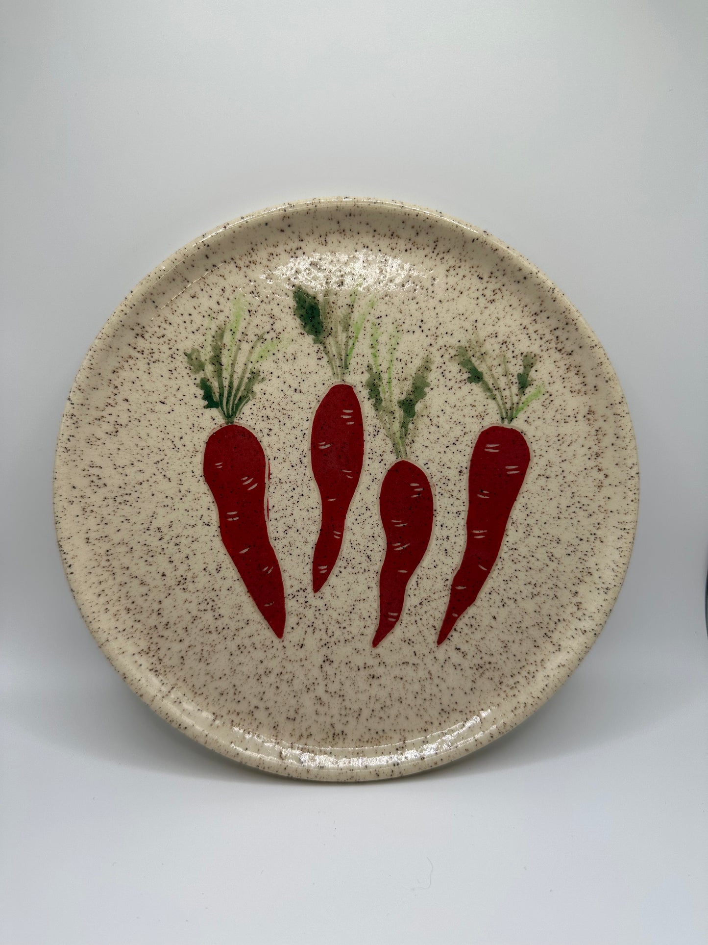 Carrot Plates - Set of 3